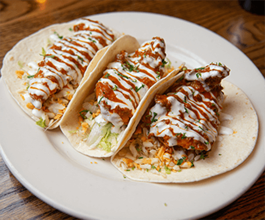 Buffalo Chick Street Tacos